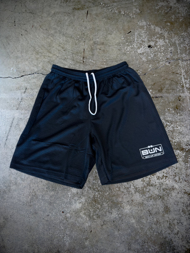 Adult BUN Legacy Logo Mesh Shorts