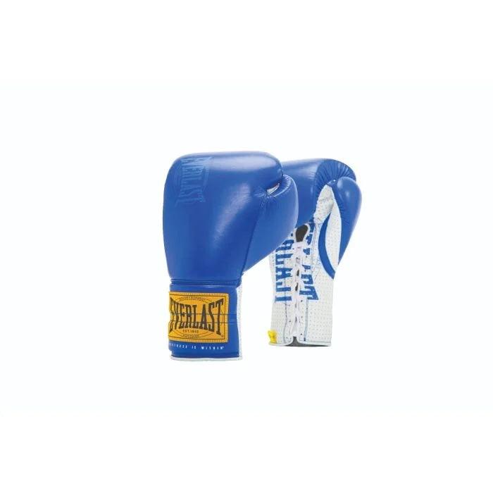 Everlast Boxing Gloves 14 Oz Sport Performance Cuir Véritable