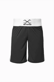 Sting USA Boxing Competition Trunks_Black