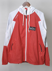 red boxing jacket